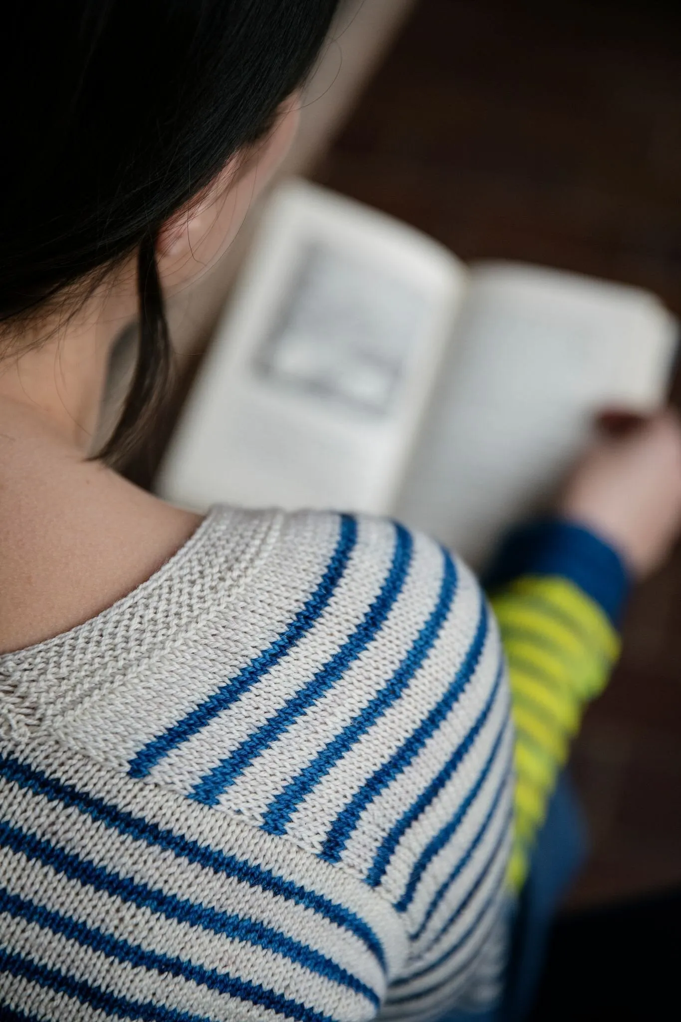 Laine Stripes Knitting Pattern Book