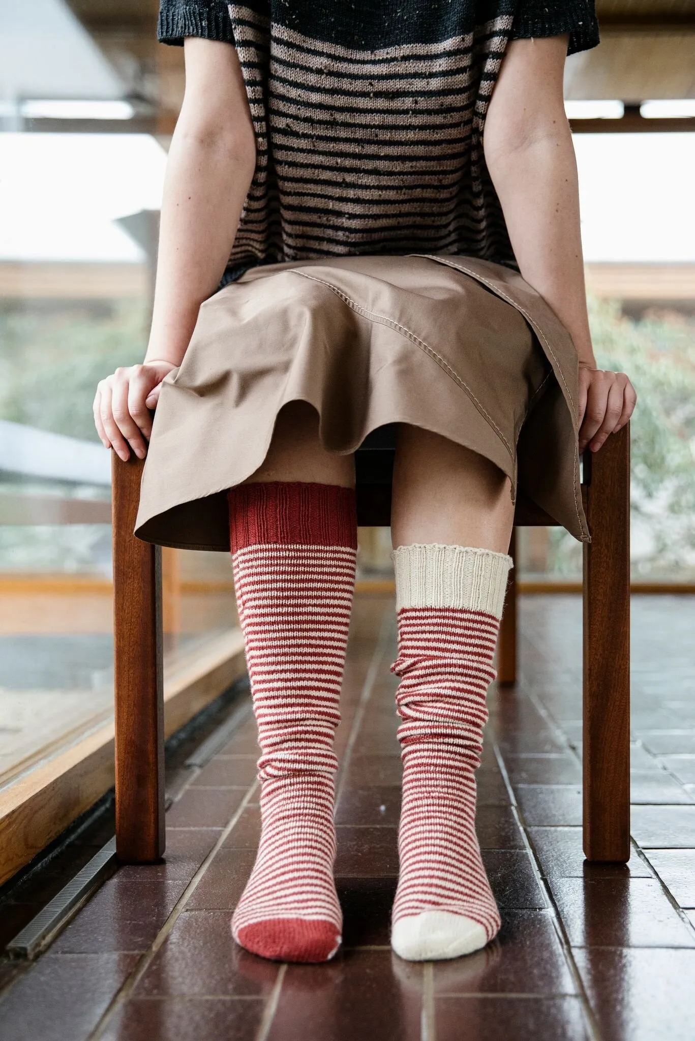 Laine Stripes Knitting Pattern Book