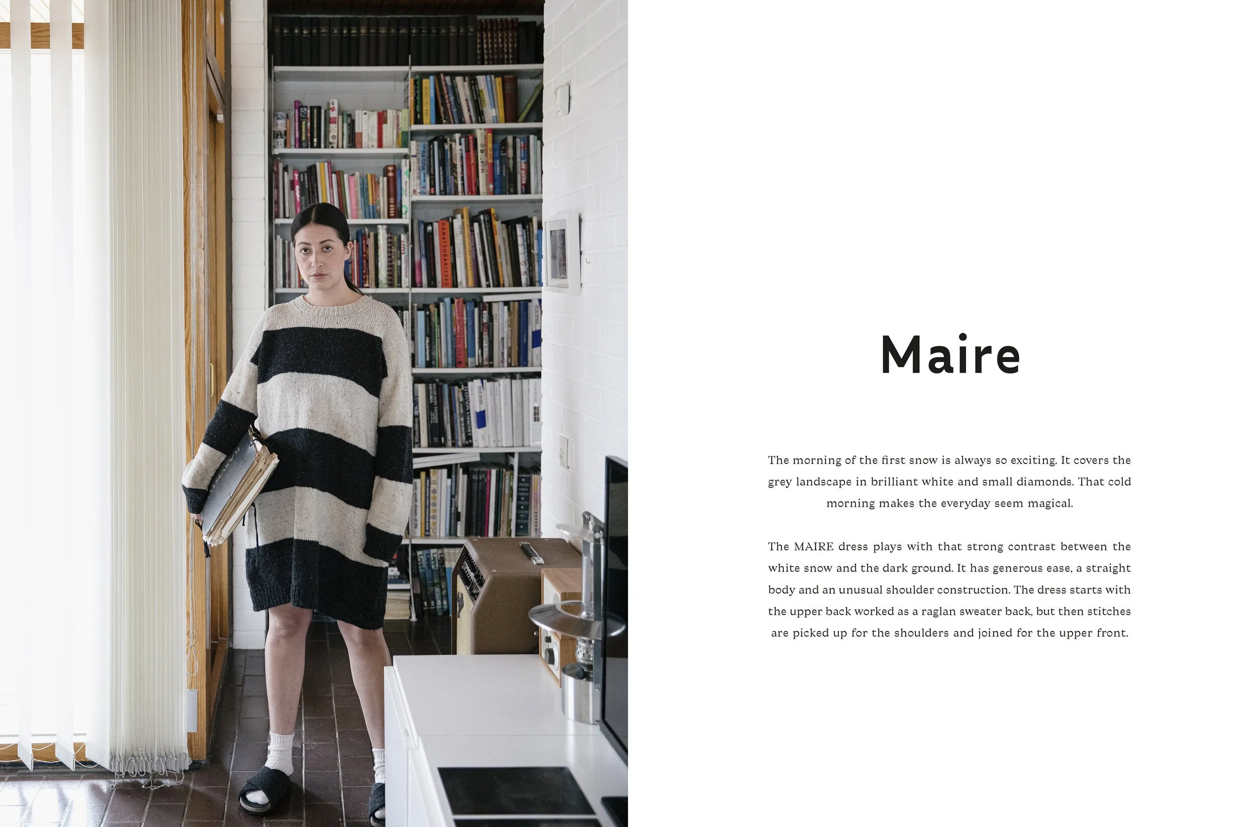 Laine Stripes Knitting Pattern Book