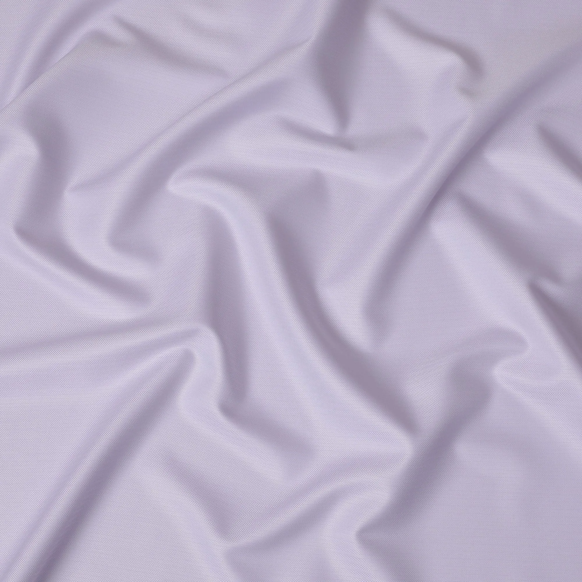 Lavender Elegance Swiss 100% Cotton Herringbone Shirting Fabric - 150cm Wide-D18885