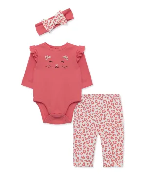 Leopard Onesie Pant Set by Little Me