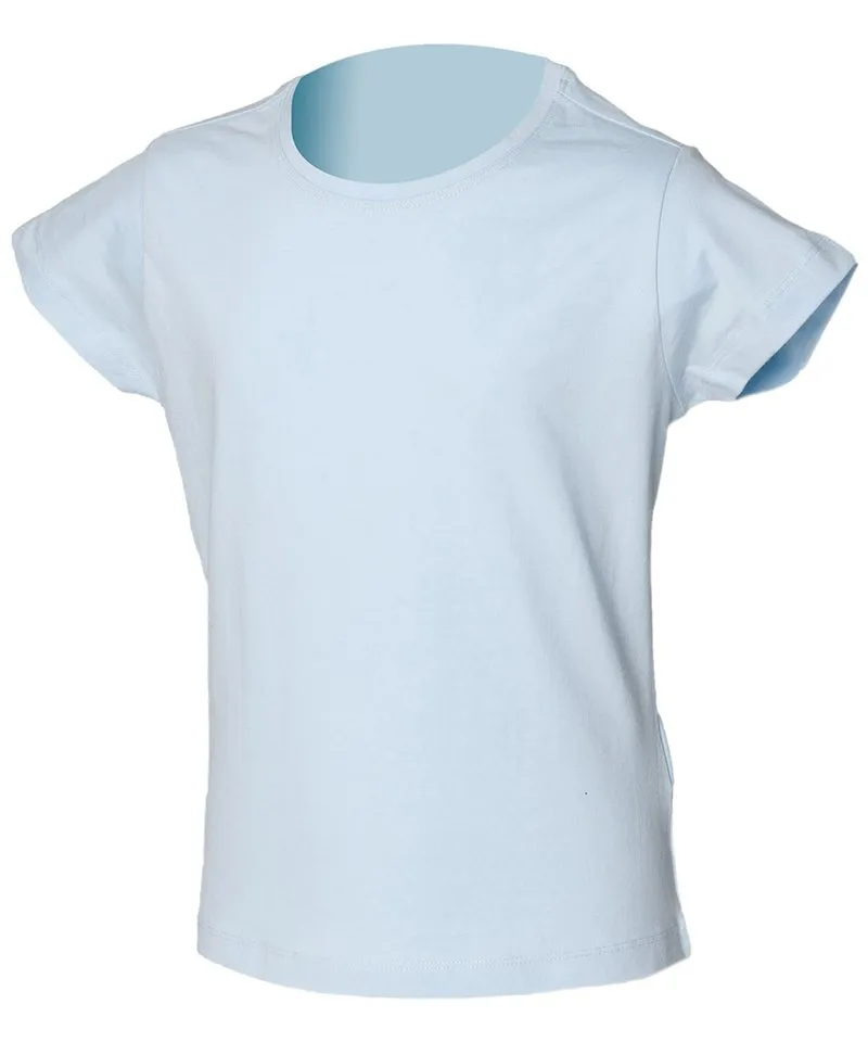 Light Blue - Kids stretch T