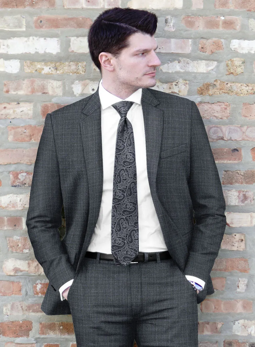 London Loom Blue Eufemia Wool Silk Linen Jacket