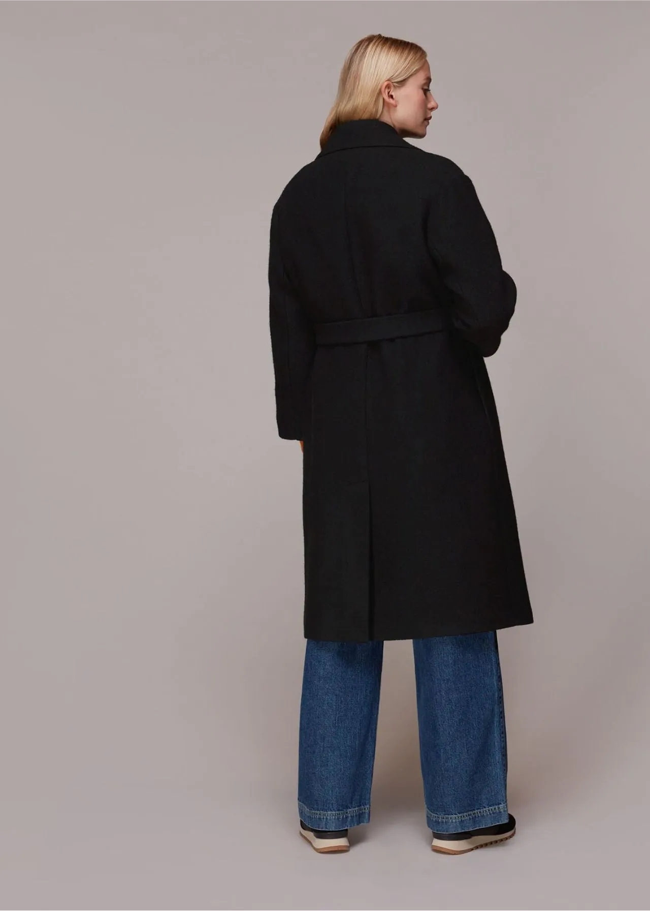 Lorna Wrap Wool Coat