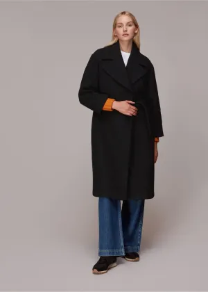 Lorna Wrap Wool Coat