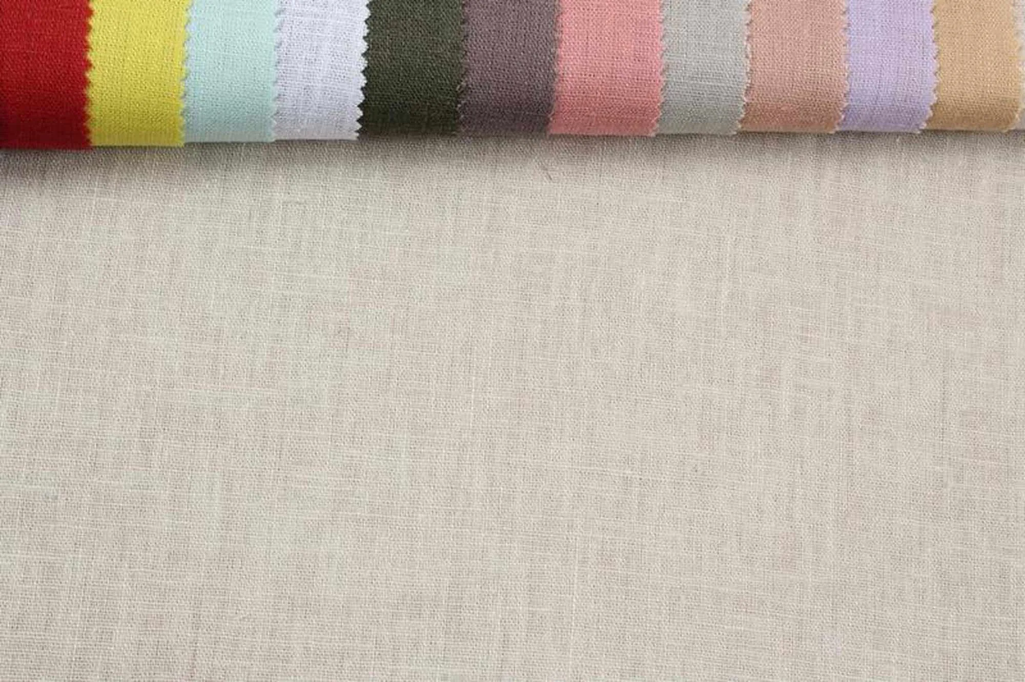 Luxury Linen Viscose for Tops - 21 Colors