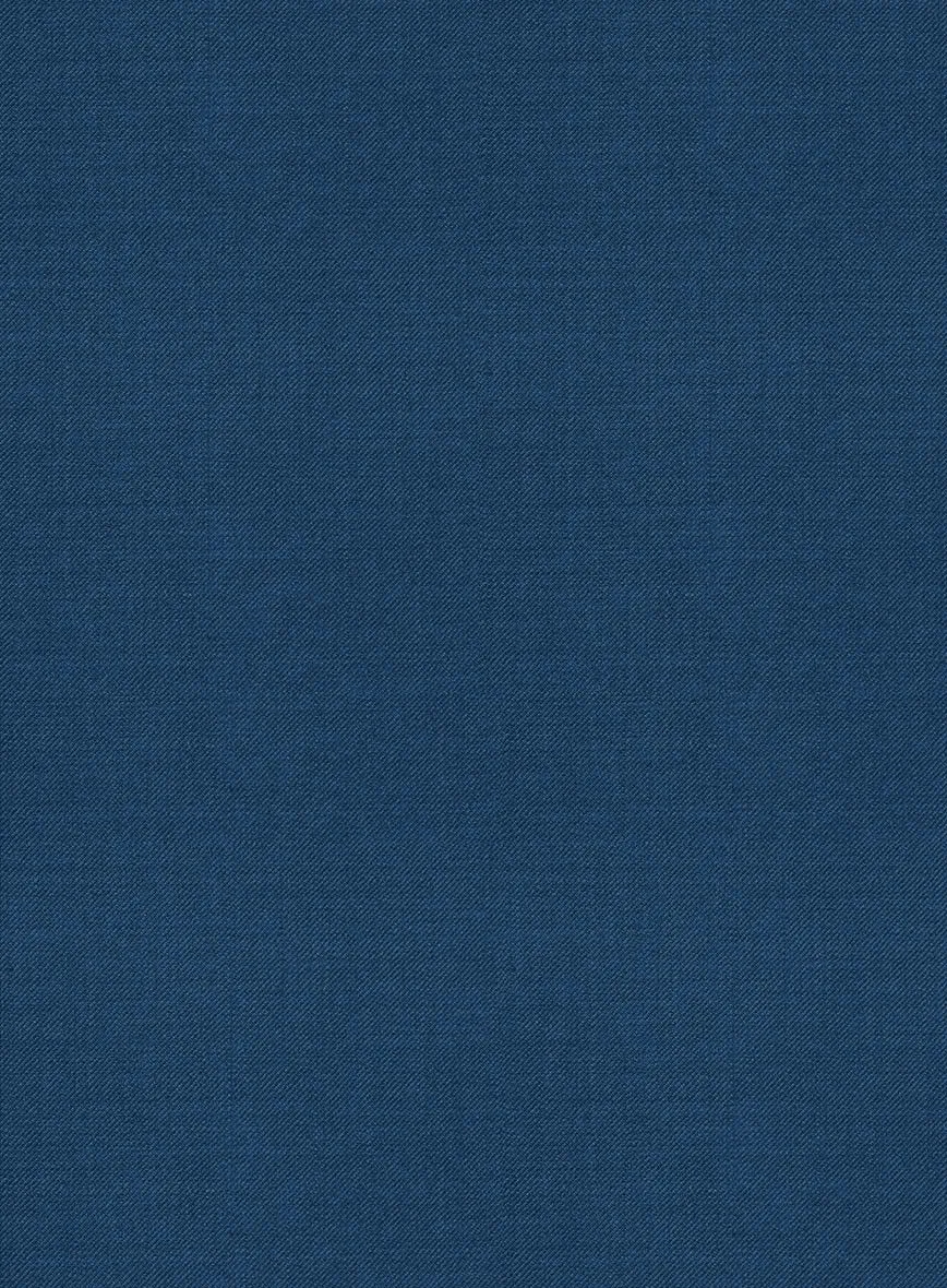 Marco Stretch Casa Blue Wool Jacket