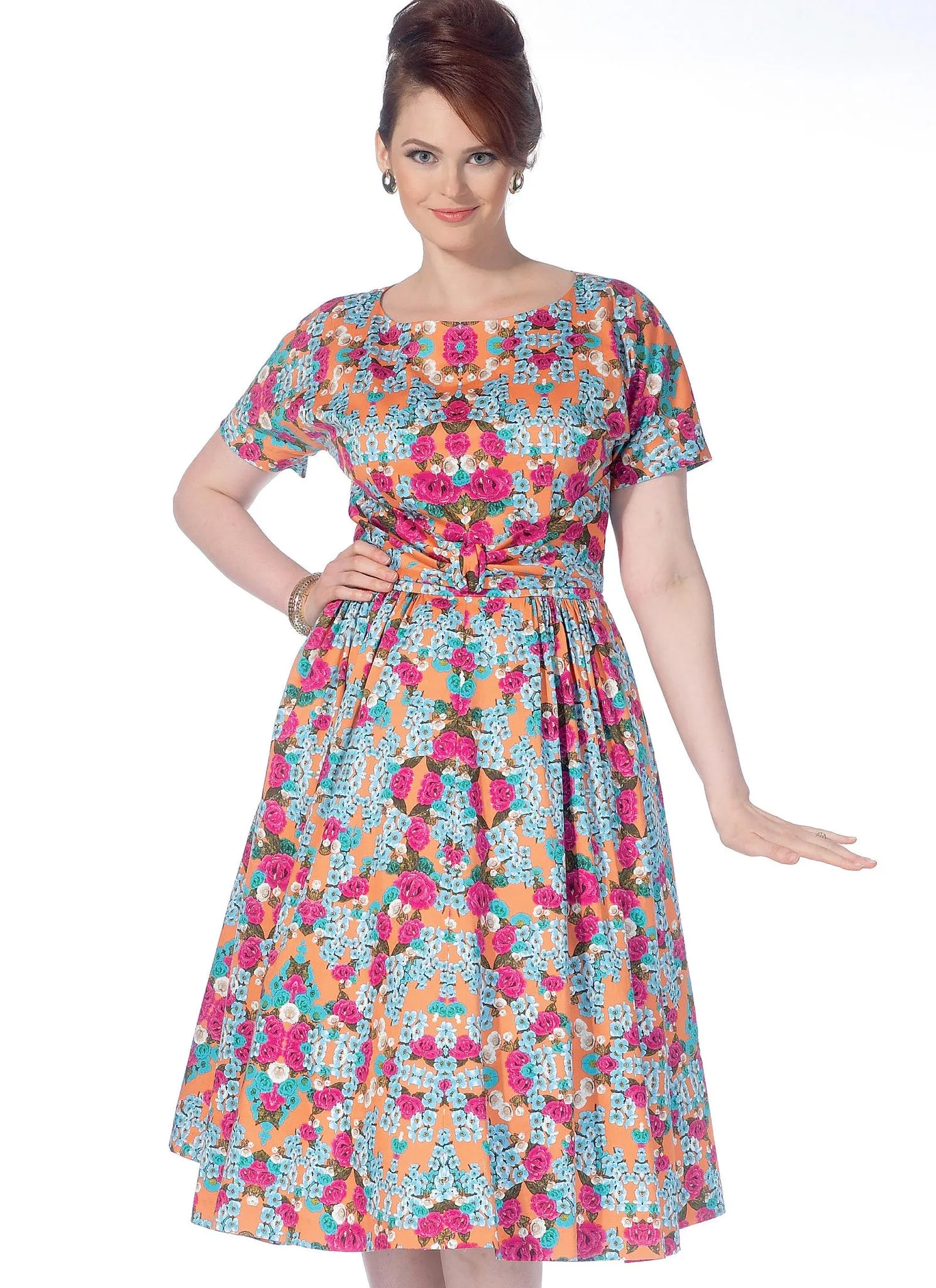 McCall's Pattern M7086 Misses'/Women's Dolman Sleeve Dresses