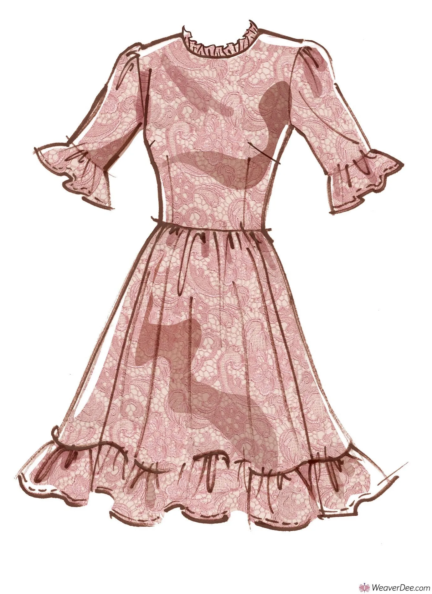 McCall's Pattern M8032 Misses' Dresses #BlytheMcCalls