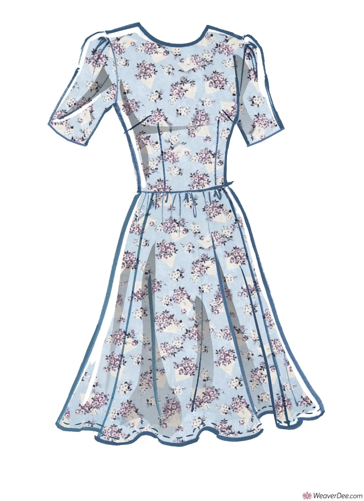McCall's Pattern M8032 Misses' Dresses #BlytheMcCalls