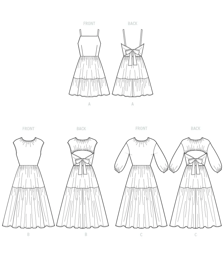 McCall's Pattern M8321 Misses' Dresses
