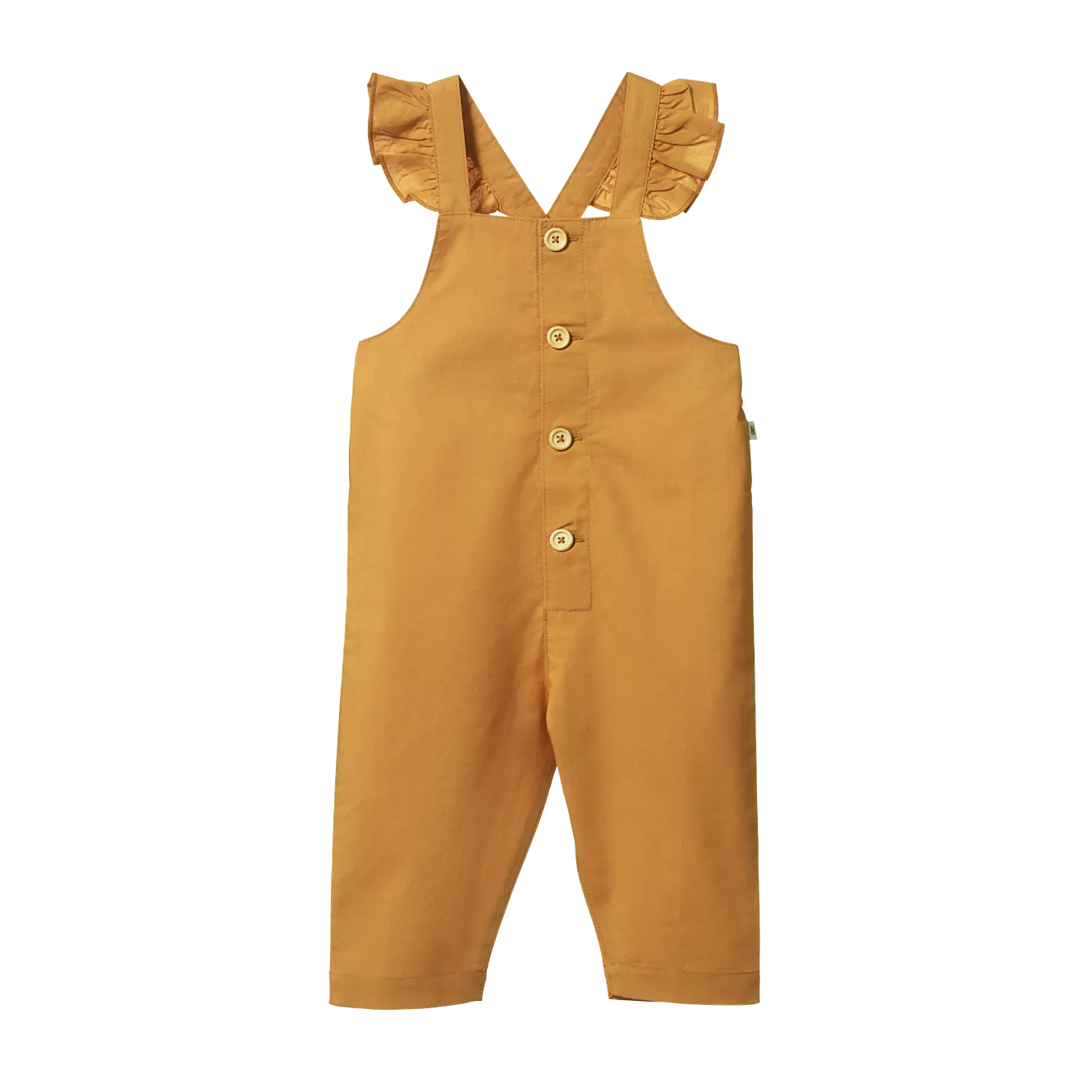 Nature Baby Orchard Overalls - Straw
