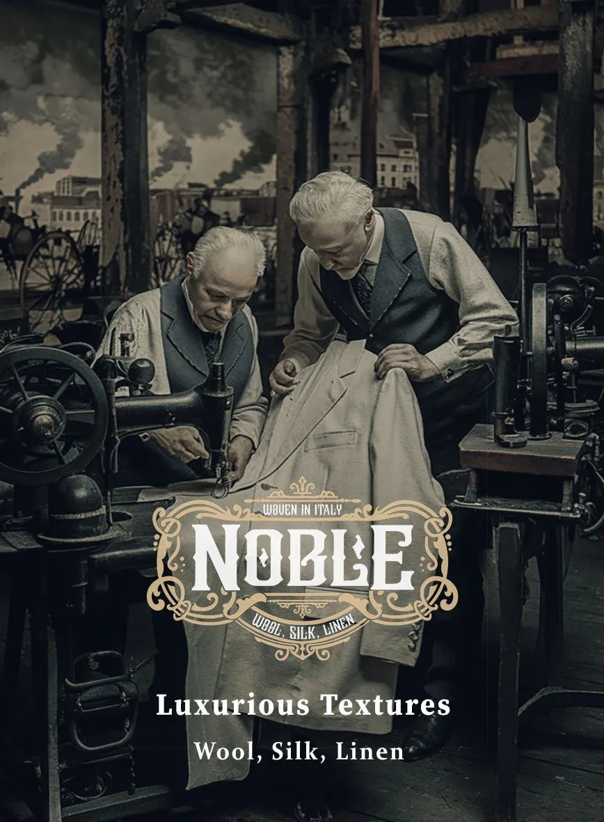 Noble Gabriela Check Wool Silk Linen Jacket