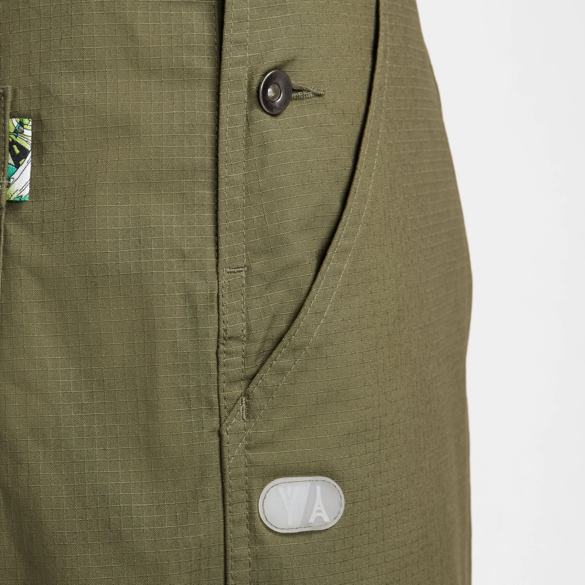 OLYMPIC BIB MEDIUM OLIVE / WHITE