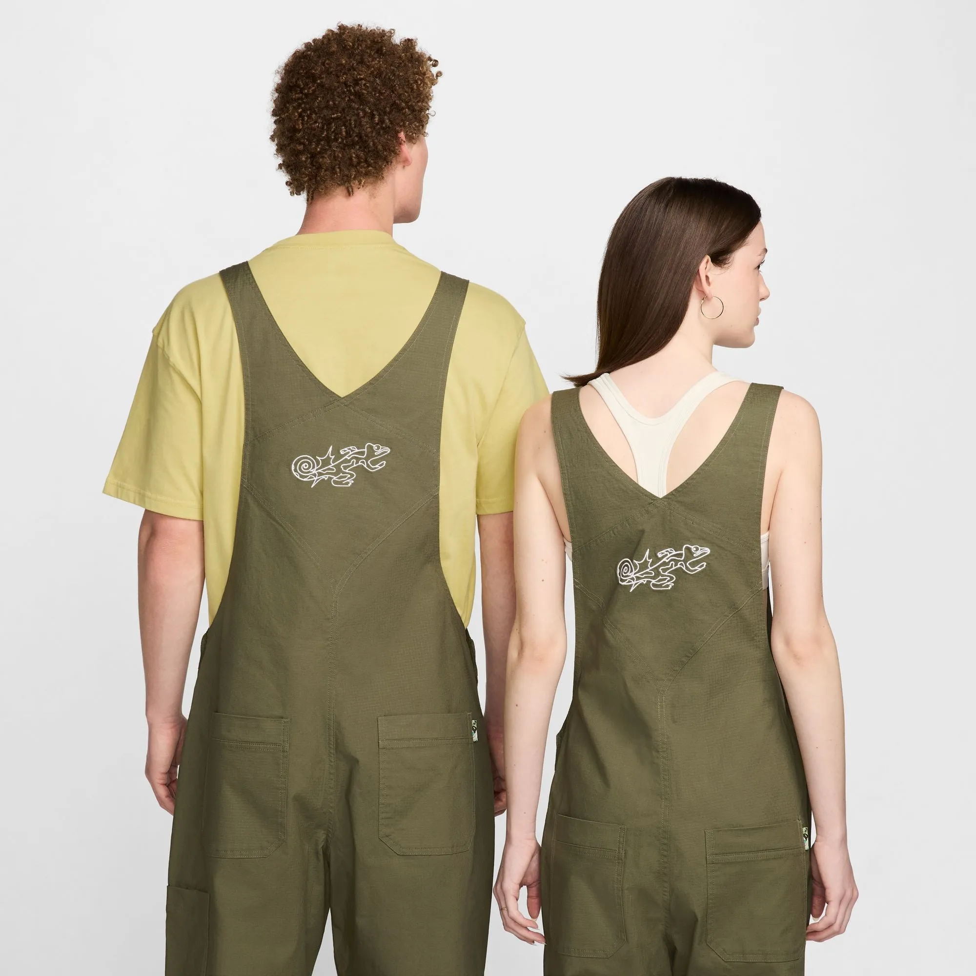 OLYMPIC BIB MEDIUM OLIVE / WHITE