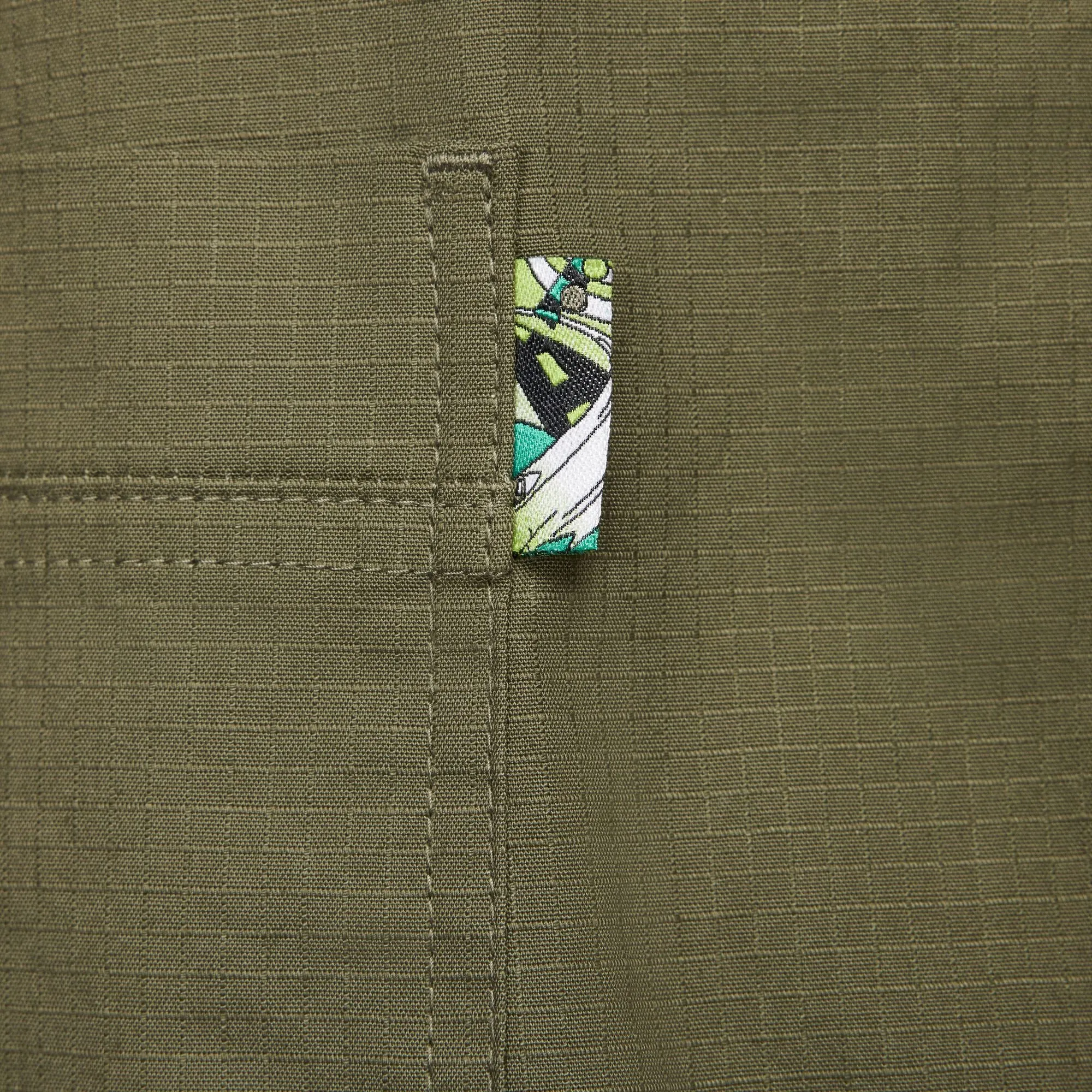 OLYMPIC BIB MEDIUM OLIVE / WHITE