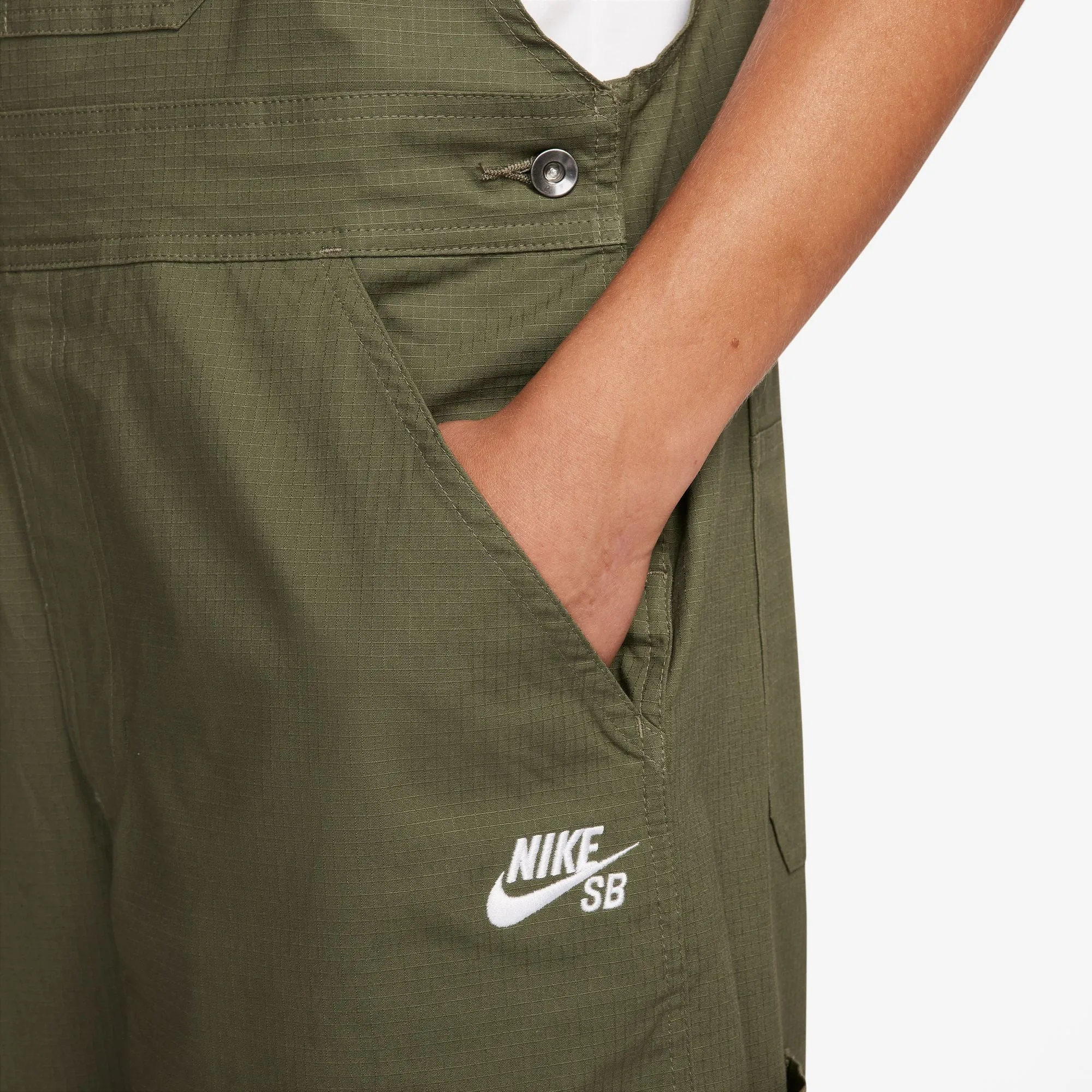 OLYMPIC BIB MEDIUM OLIVE / WHITE