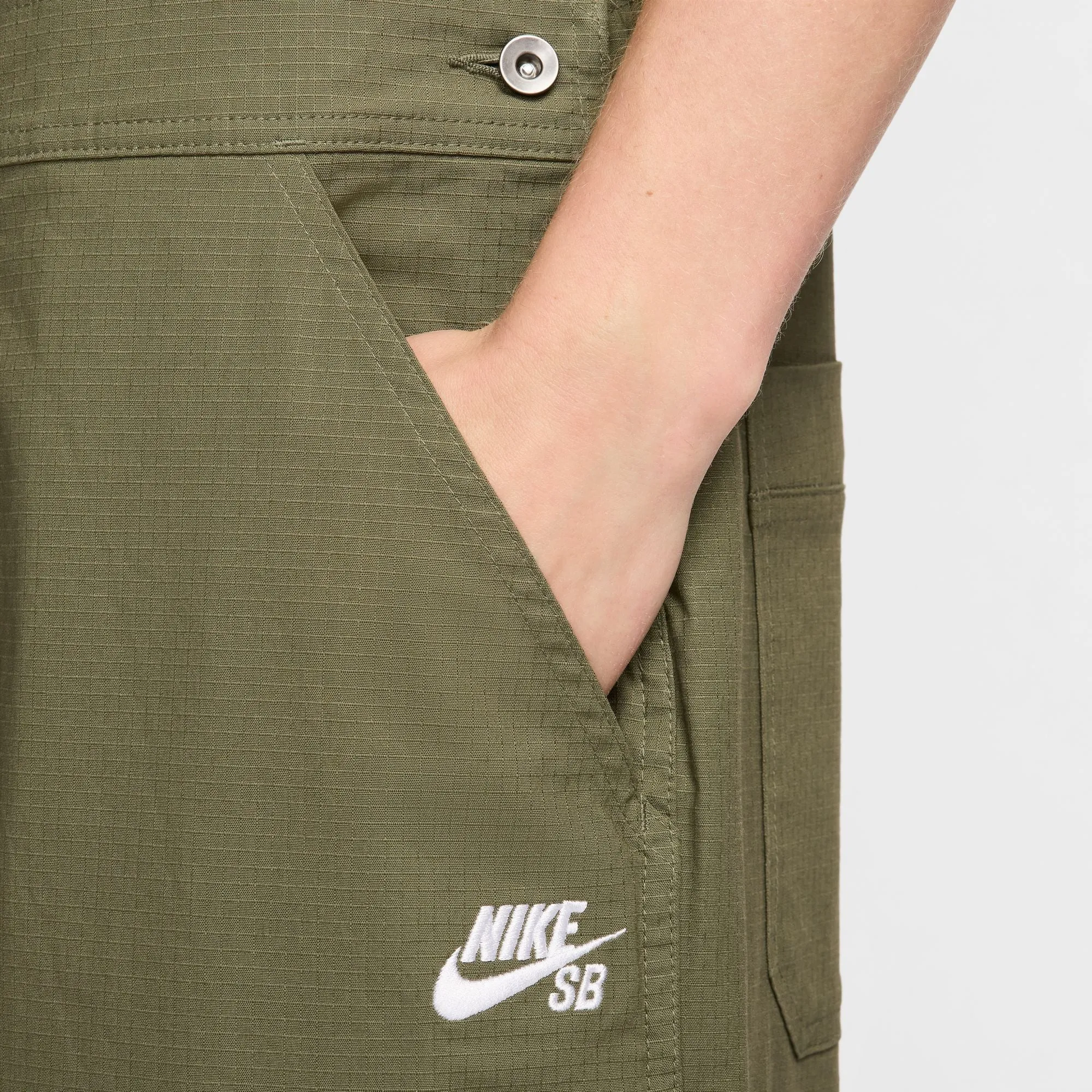 OLYMPIC BIB MEDIUM OLIVE / WHITE