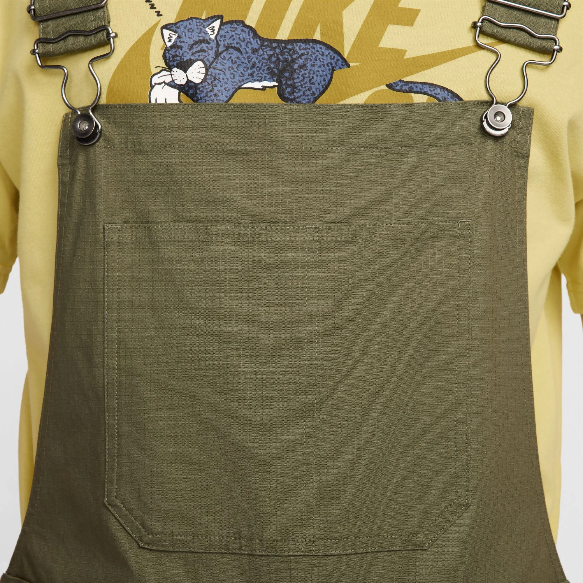 OLYMPIC BIB MEDIUM OLIVE / WHITE