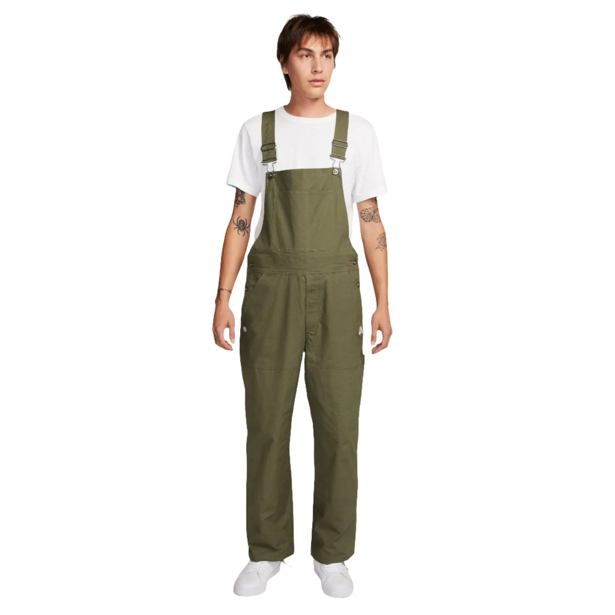 OLYMPIC BIB MEDIUM OLIVE / WHITE