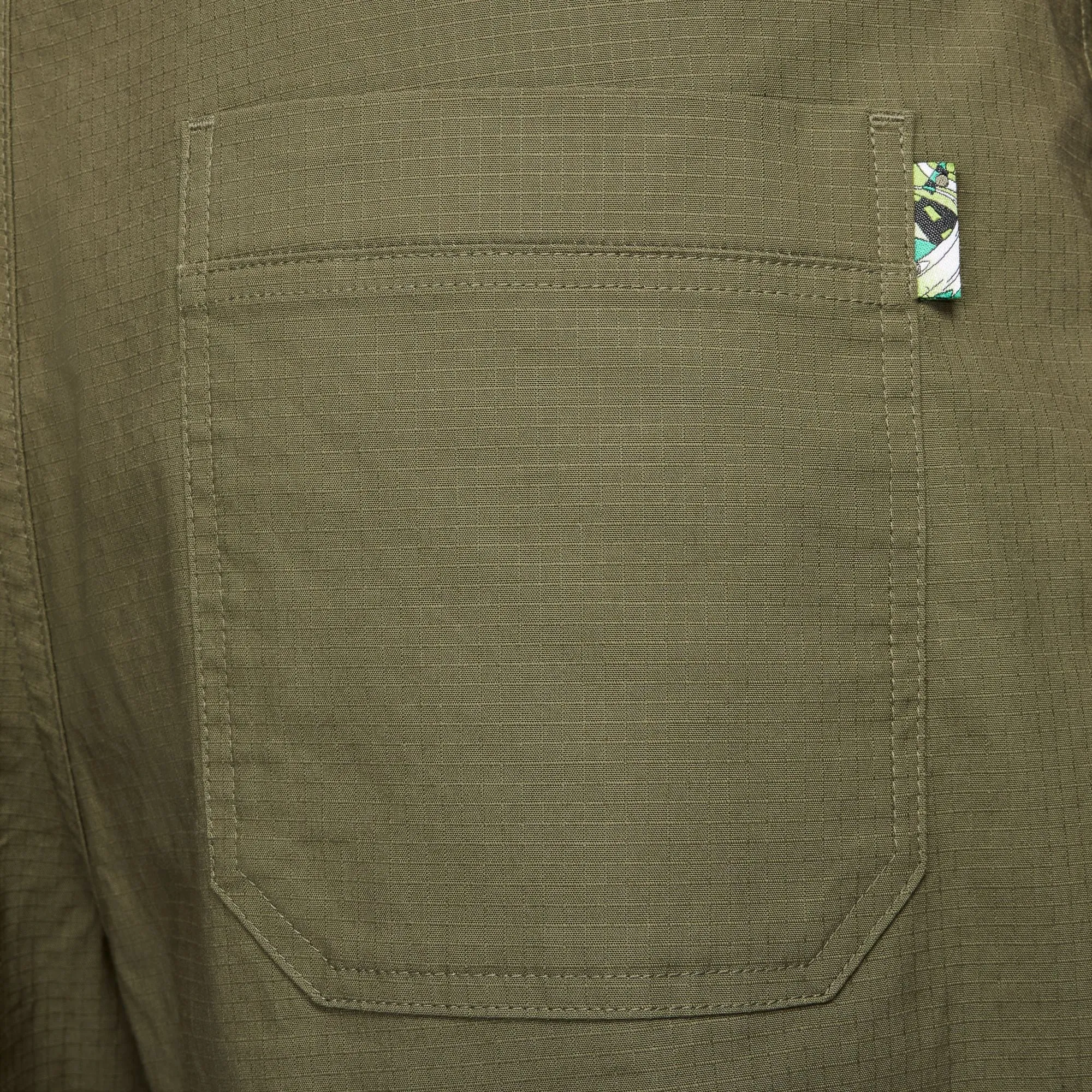 OLYMPIC BIB MEDIUM OLIVE / WHITE