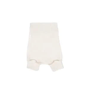 Organic cotton diaper pants ECRU