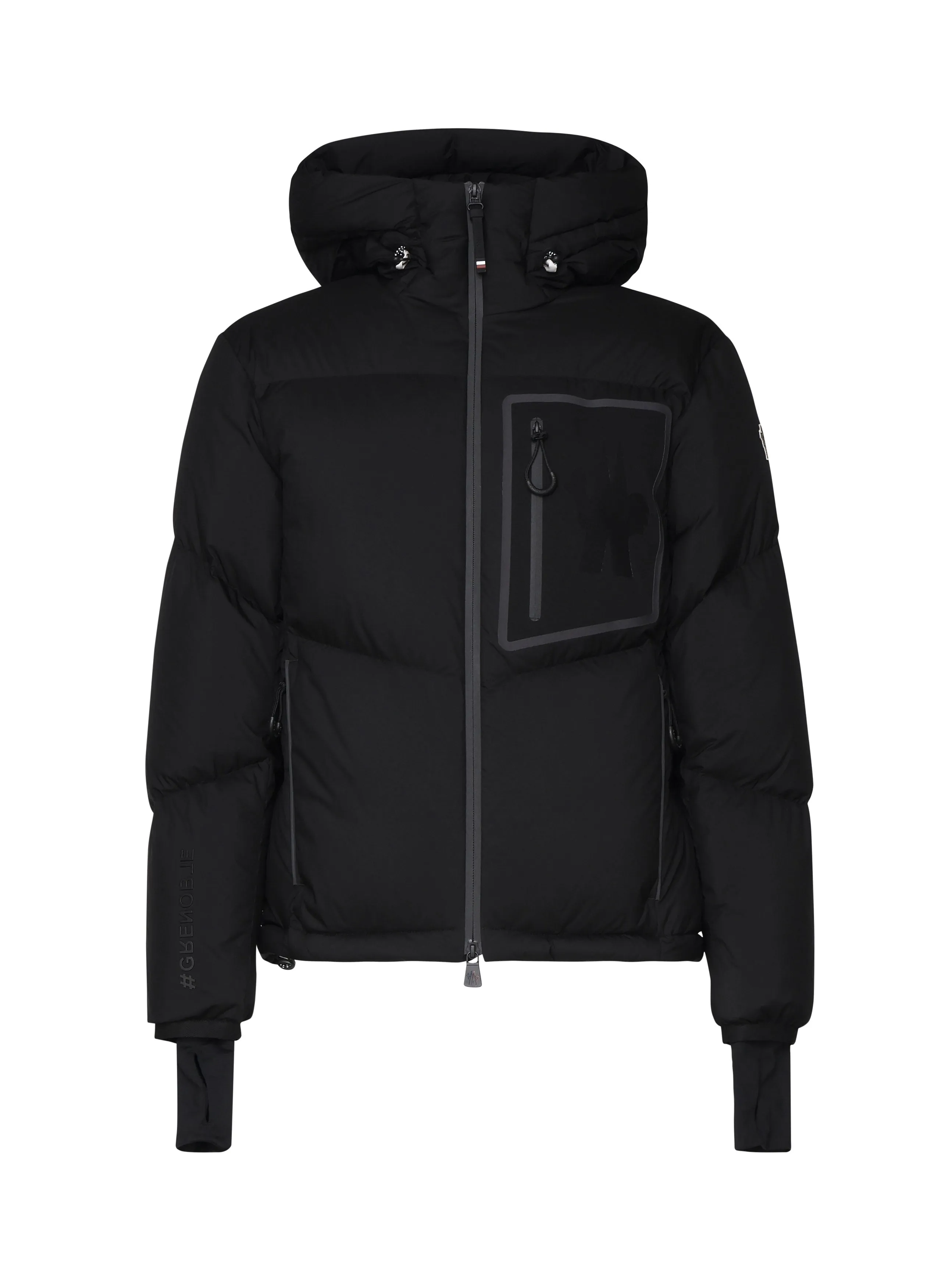 Padded Black Zip Jacket