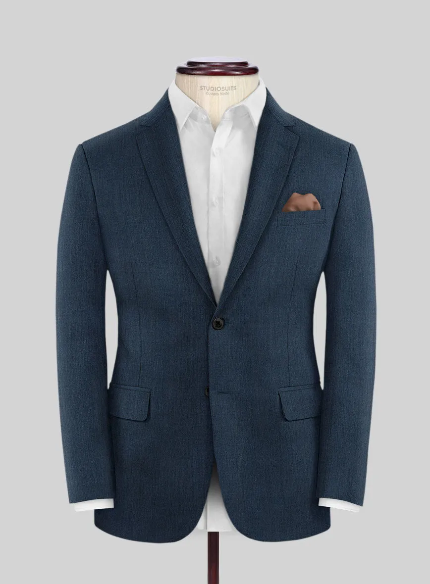 Reda Bond Blue Wool Jacket