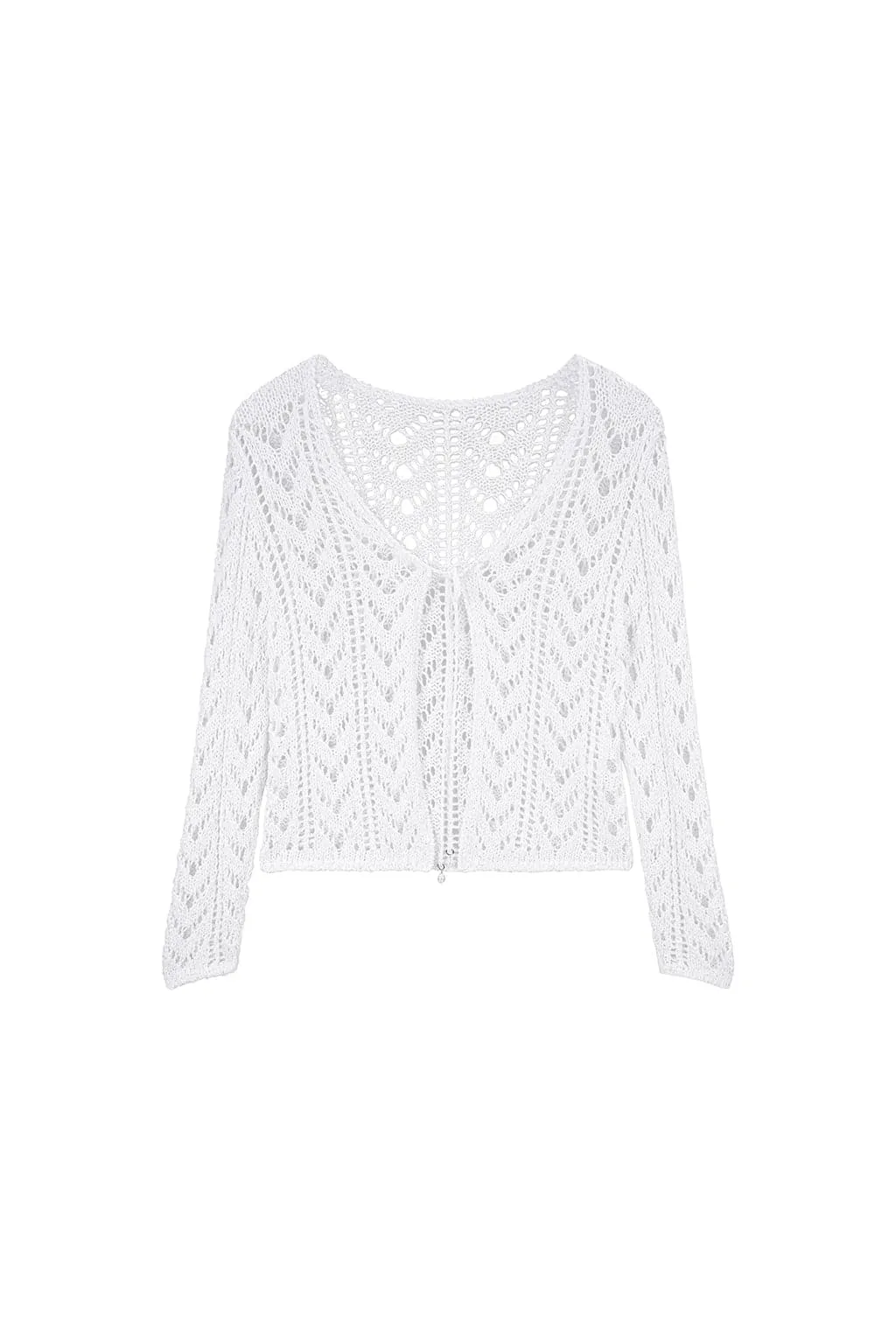 Resort Style Hollow Crochet Top