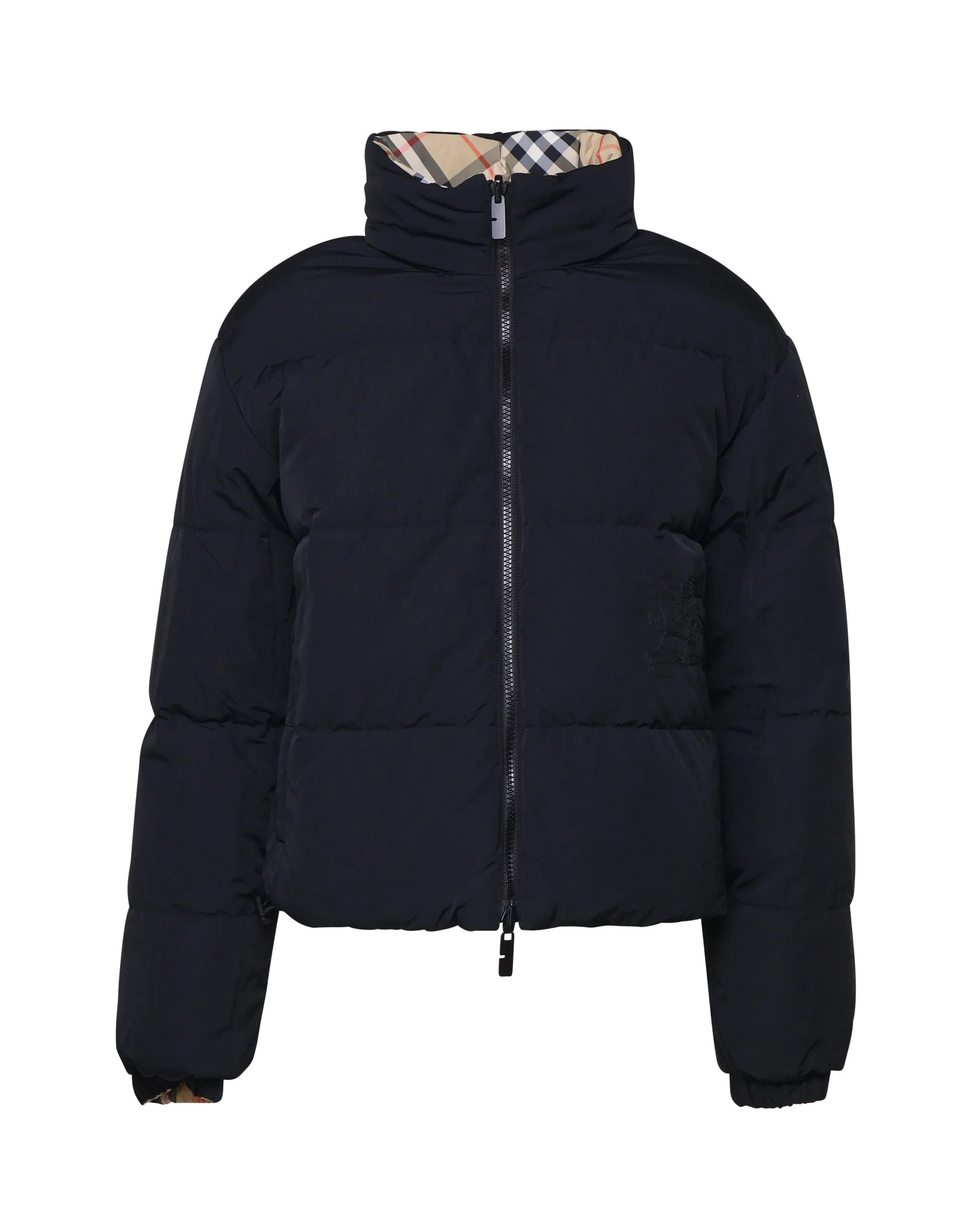Reversible Vintage Check Down Jacket