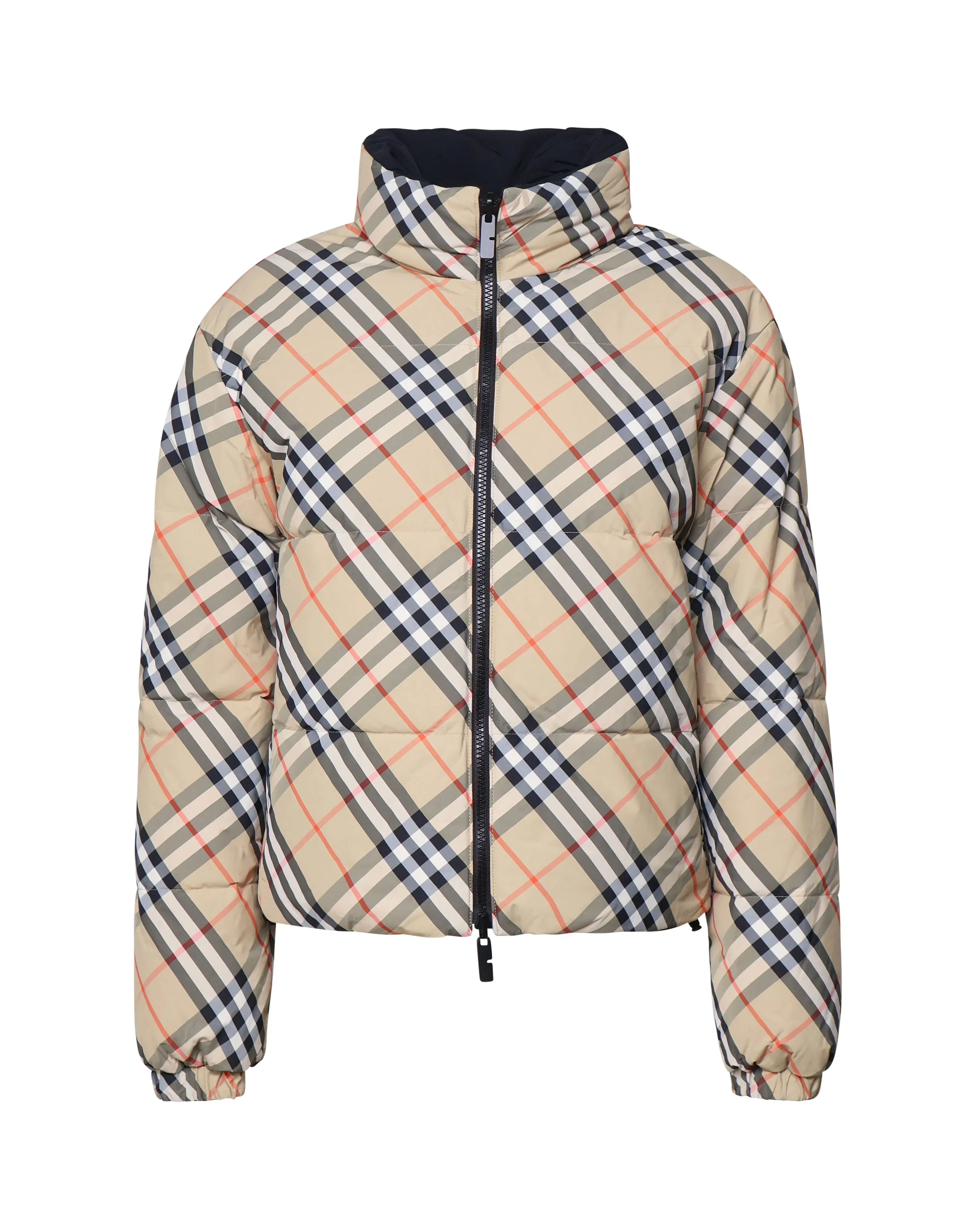 Reversible Vintage Check Down Jacket