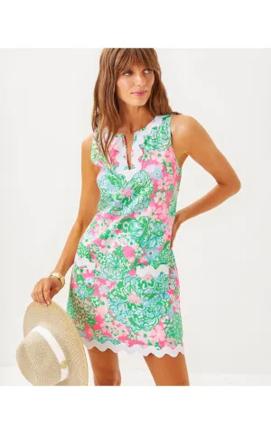 Romey Shift Romper Plumes in Bloom