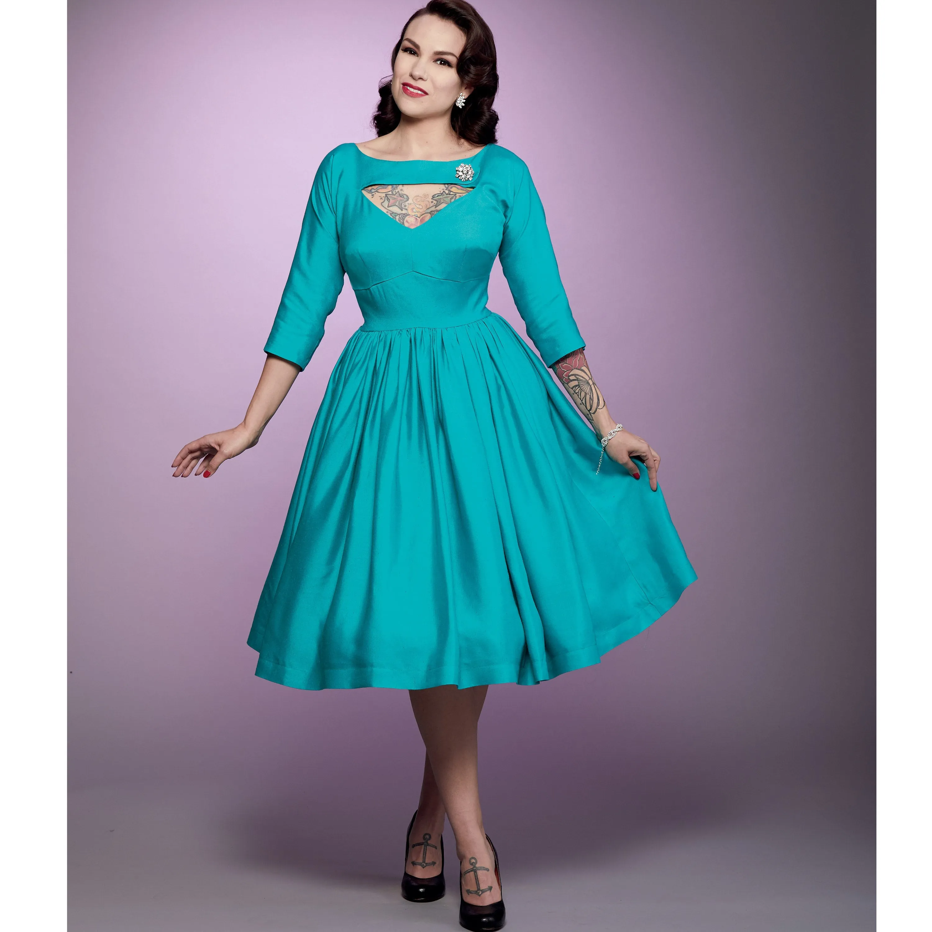 Simplicity Pattern 9296 Misses' Dress