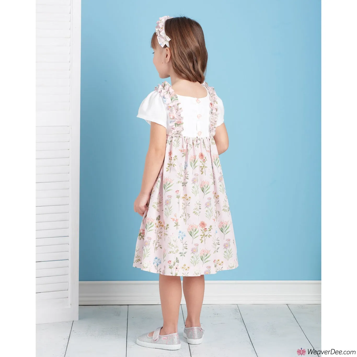 Simplicity Pattern S9559 Children's Dress, Top, Pants, Purses & Headband