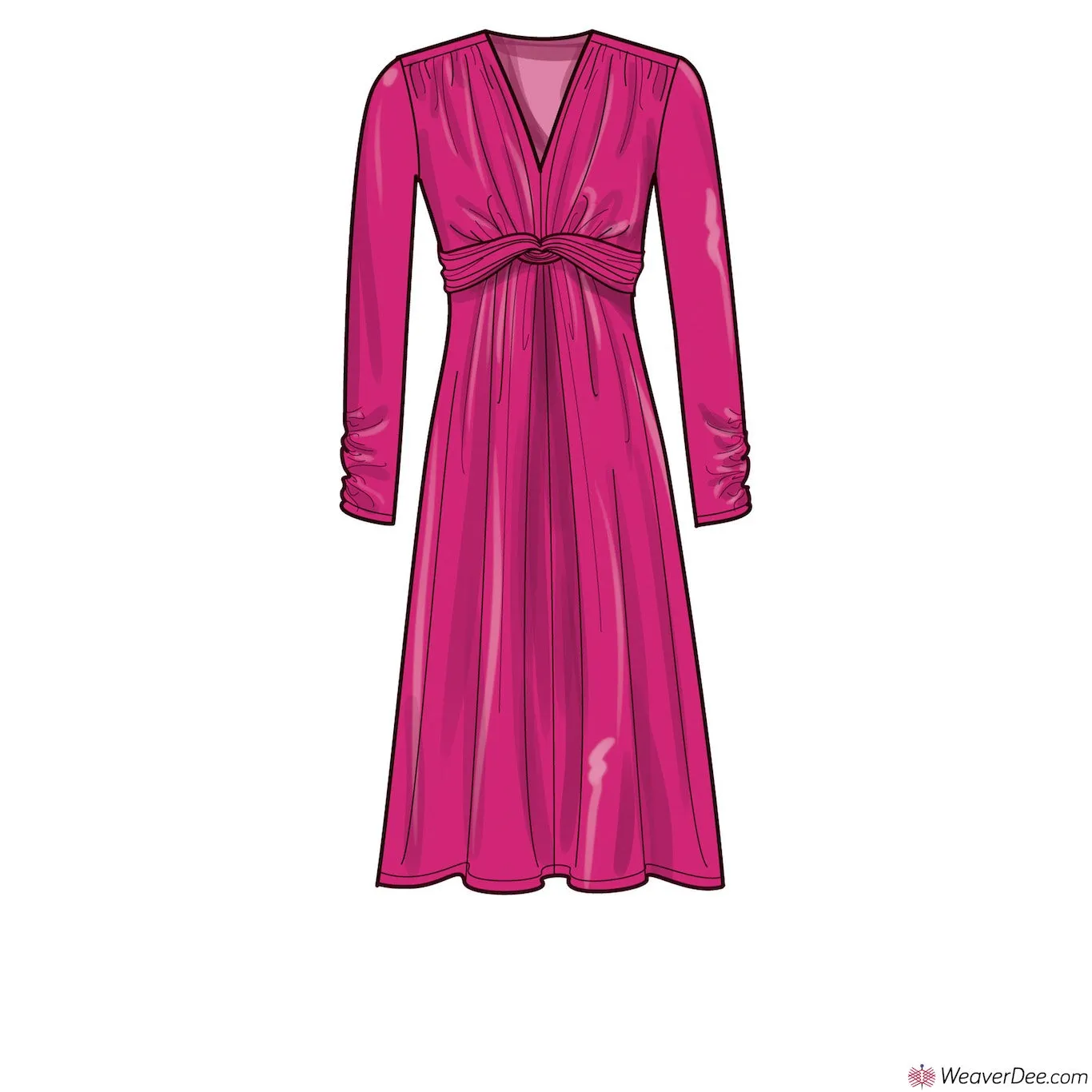 Simplicity Pattern S9600 Misses' Knit Dresses