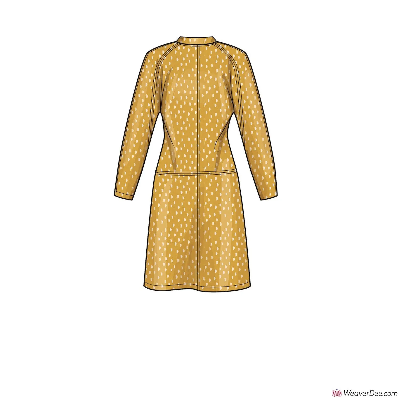Simplicity Pattern S9640 Misses' Dolman Sleeve Dresses