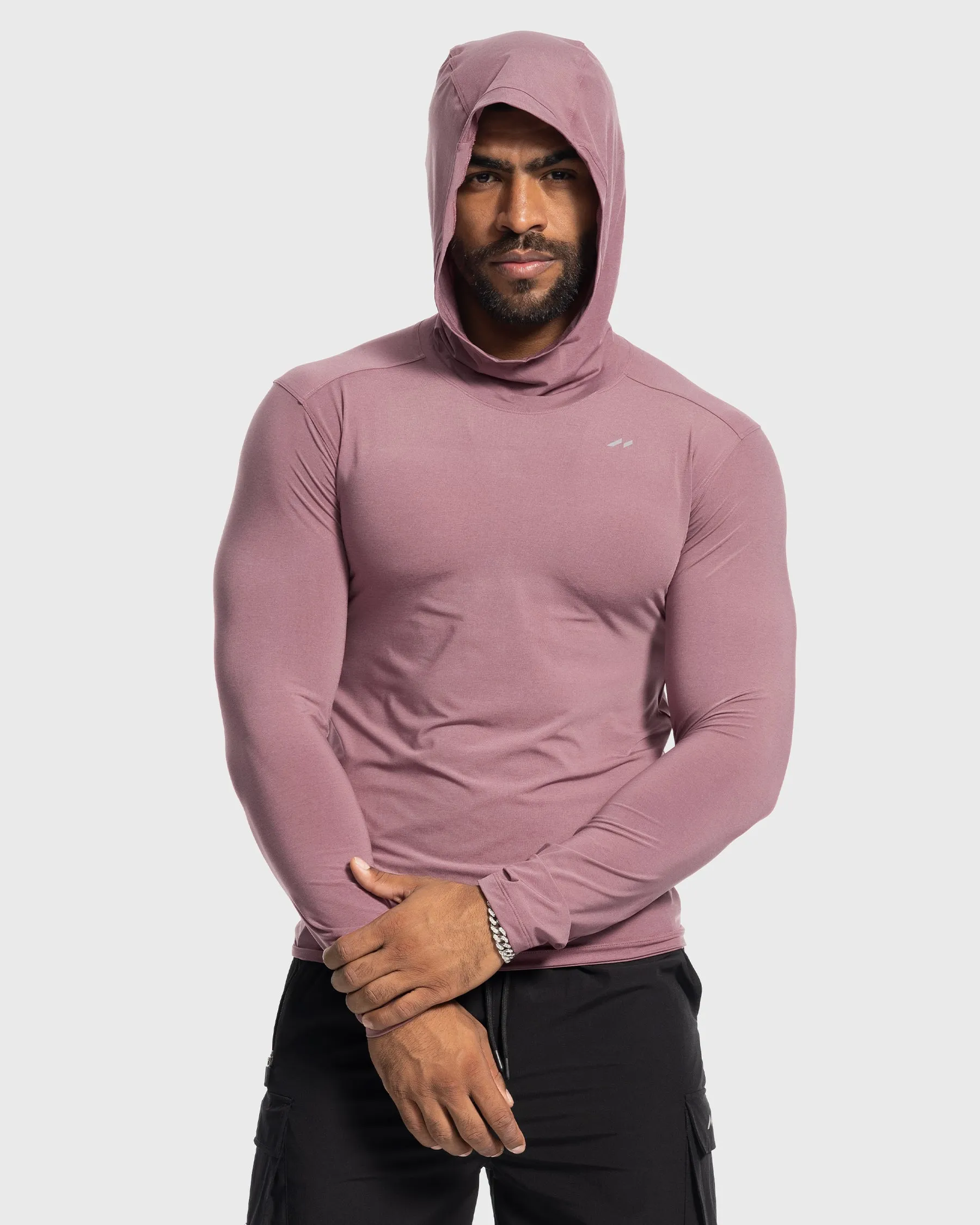 Softest Stealth Hoodie Luxury Touch Stretch Baselayer