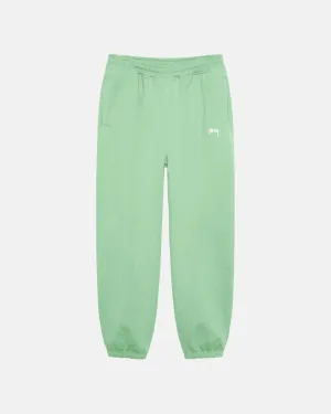 STOCK LOGO SWEATPANT / STUSSY / ZEPHYR GREEN