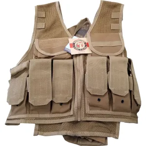 Tippmann Tactical Airsoft Vest Coyote Tan