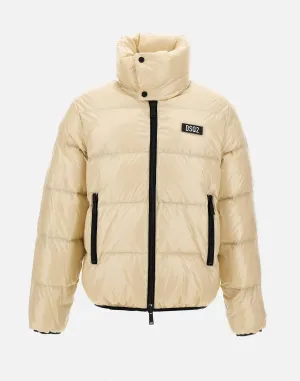 Ultra Light Cream Down Jacket