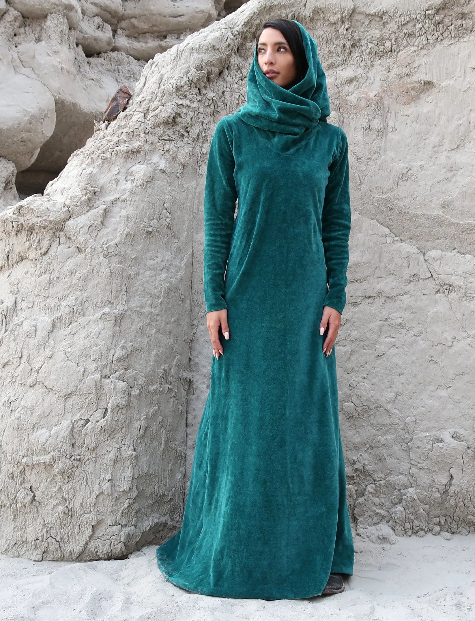 VELOUR Ewok Simplicity Long Dress