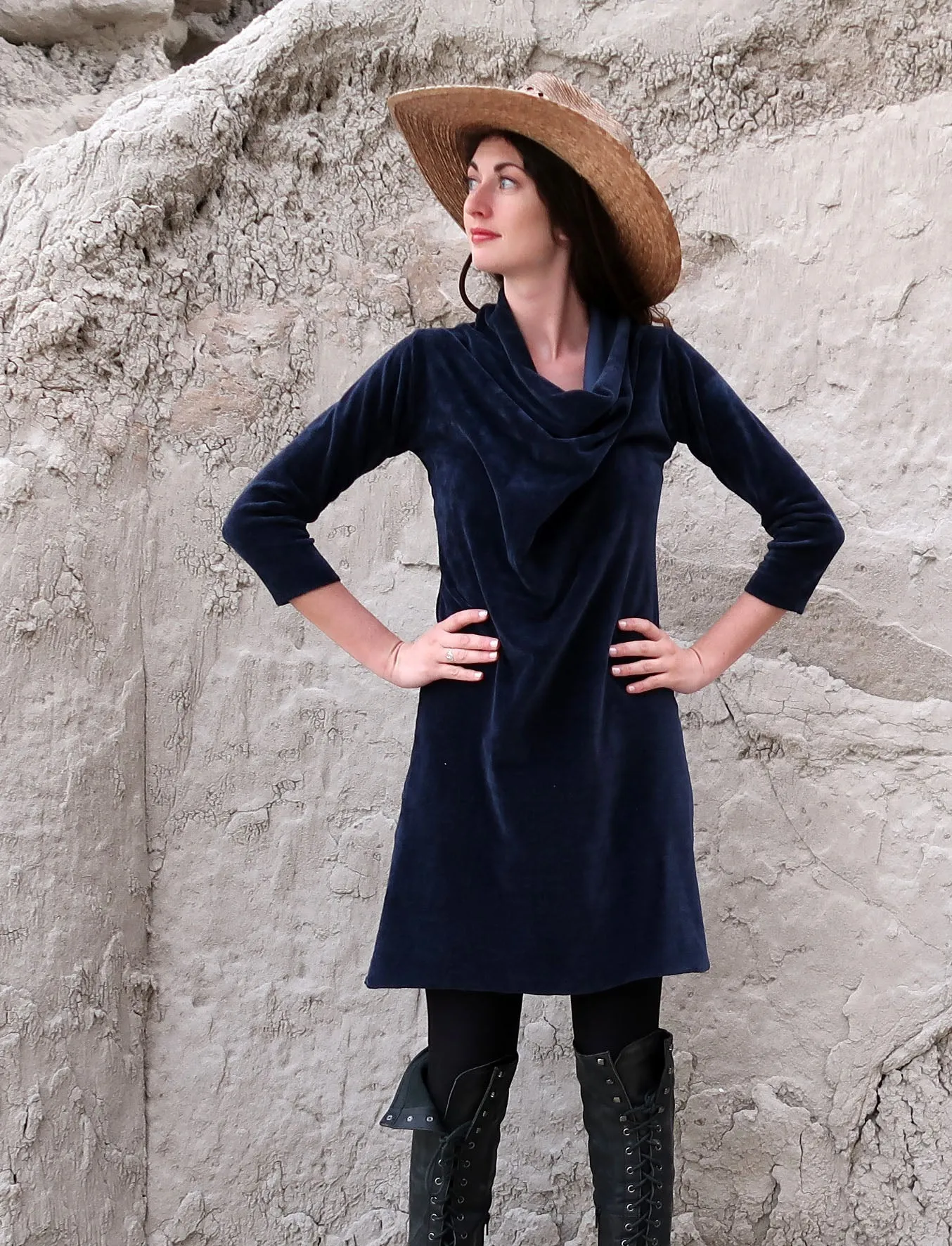 VELOUR Vagabond Simplicity Short Dress