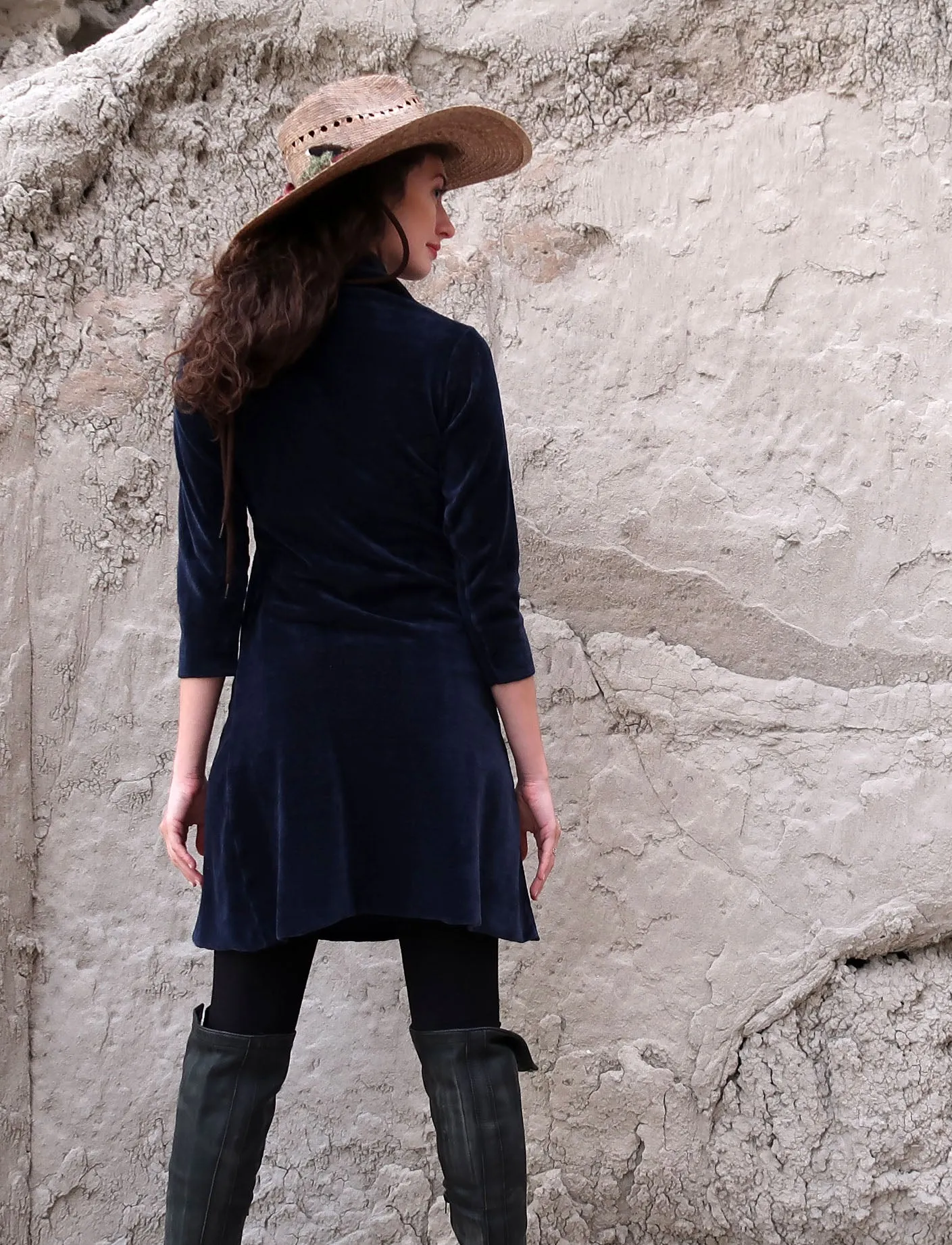 VELOUR Vagabond Simplicity Short Dress