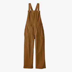 W STAND UP CROPPED CORDUROY OVERALLS