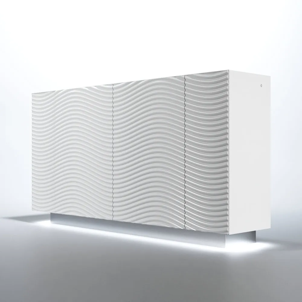Wave Dining White Set