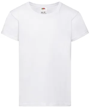 White - Girls valueweight T