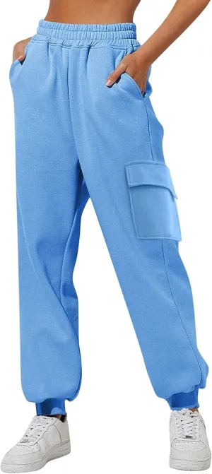 Womens Linen Summer Trendy Palazzo Lounge Pants High Waist Straight Slim-Fit Trouser Trendy